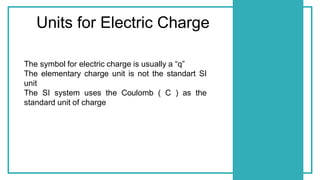 Unit C Comprehensive Overview of Electrical Units, Current, and Circuit ...