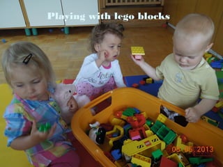 Playing with lego blocks

 