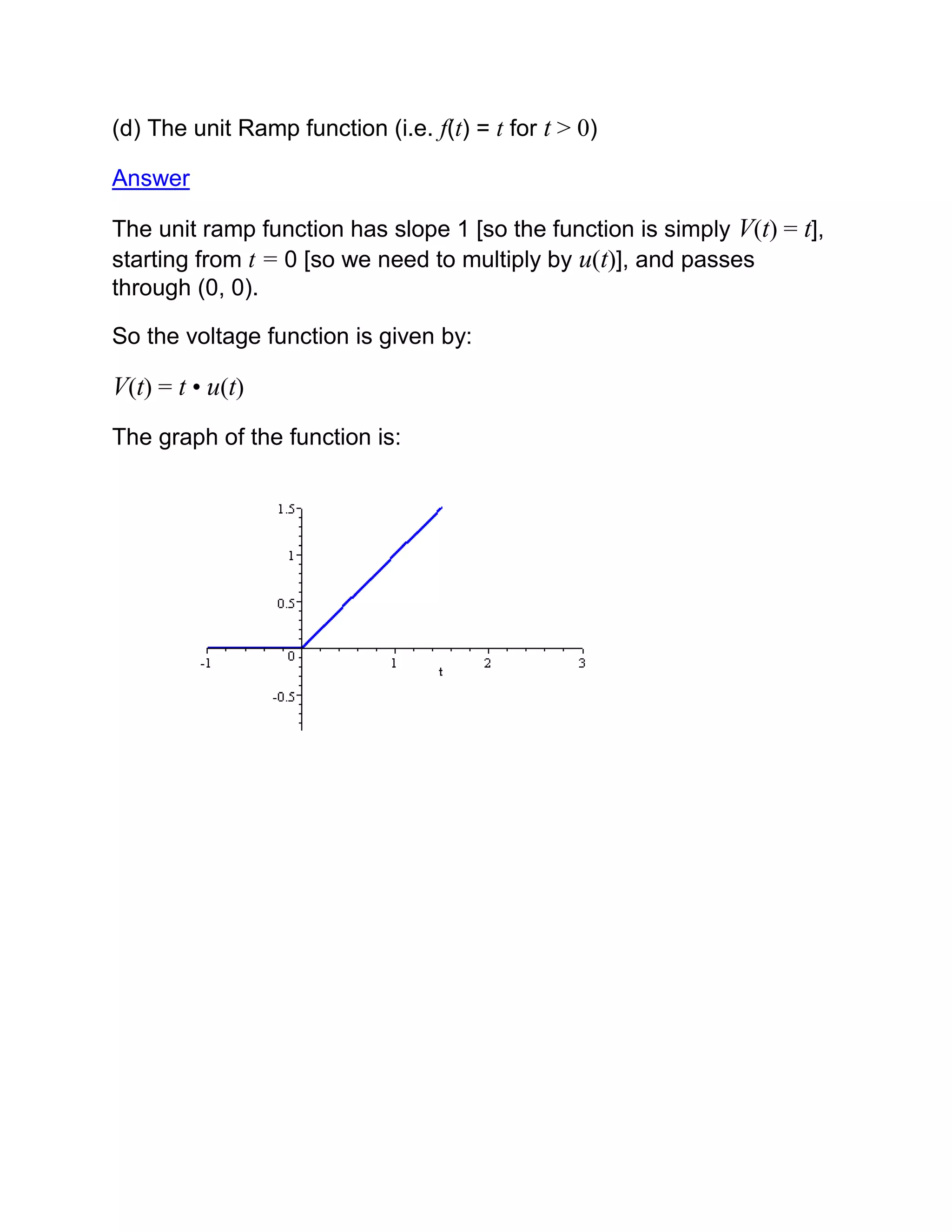 Unit step function | DOCX