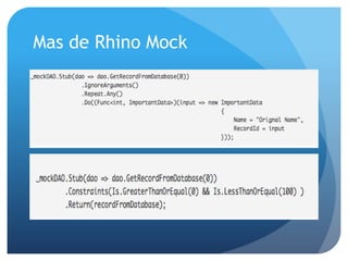 Mas de Rhino Mock
 