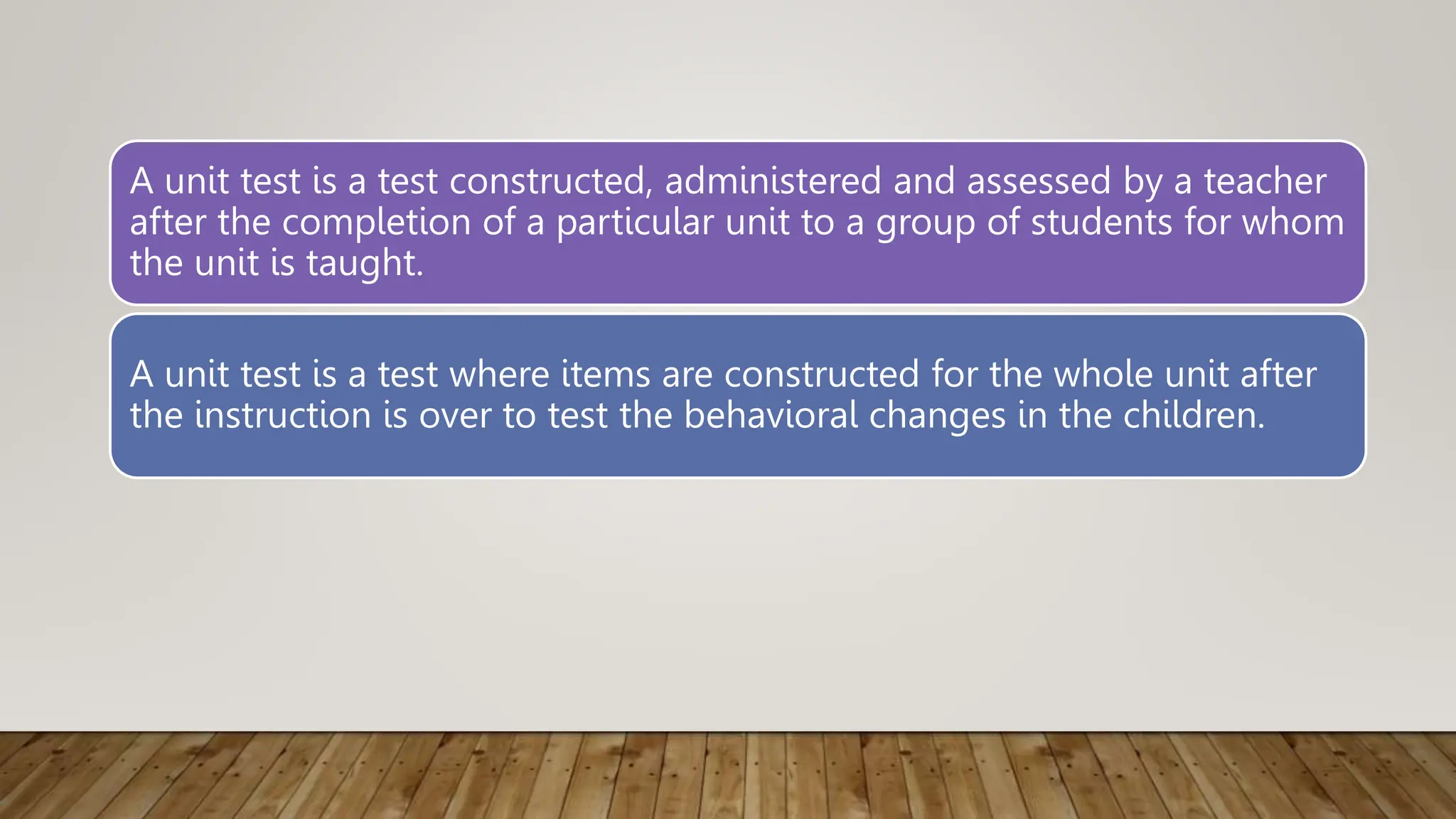 construction and Importance of Unit Test.pptx