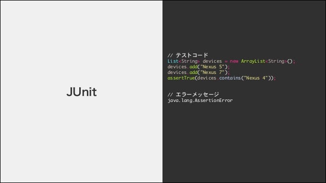 Unit Test In Android