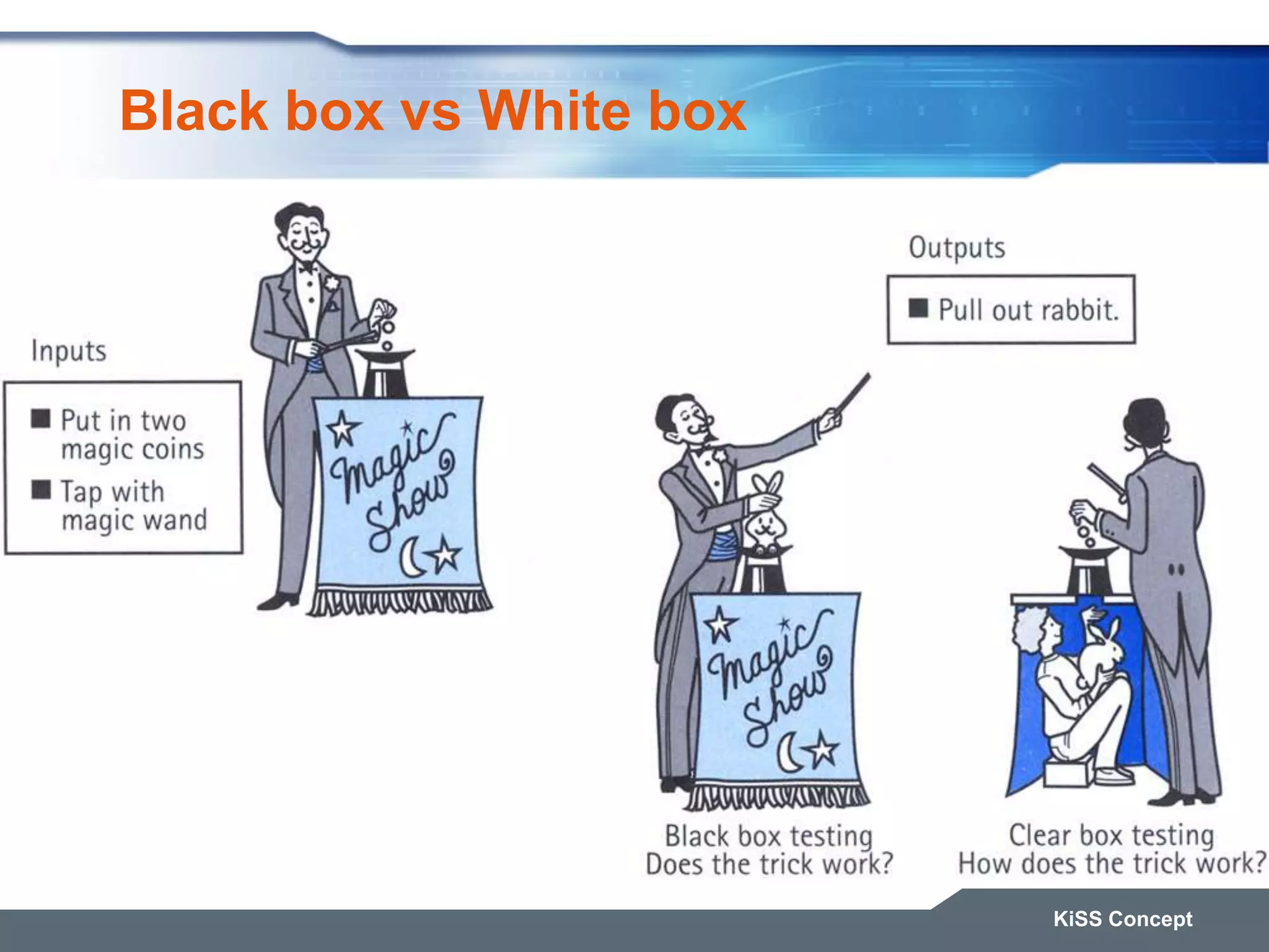 Black box vs White box KiSS Concept 