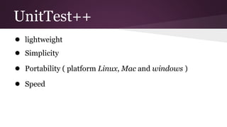 Unit testing | PPTX