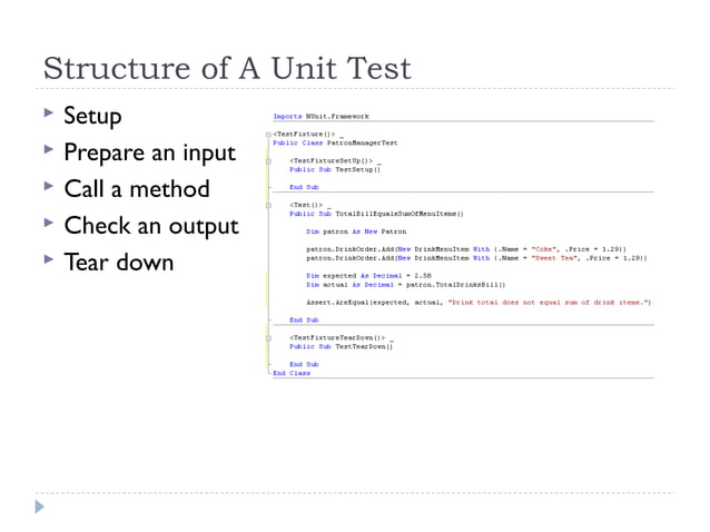 Unit testing | PPT