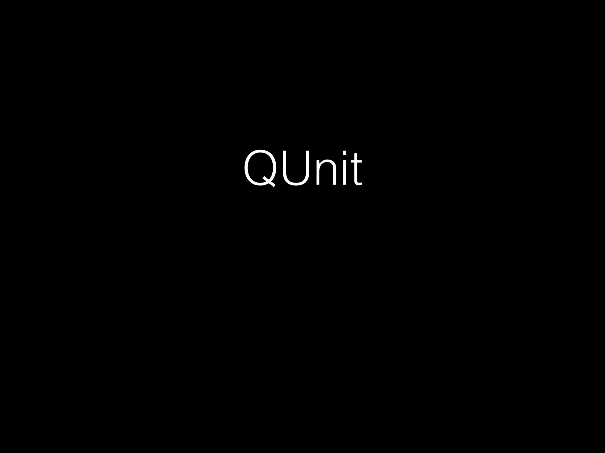 QUnit