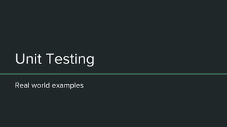 Legacy code
Easy-first approach Hard-first approach
 