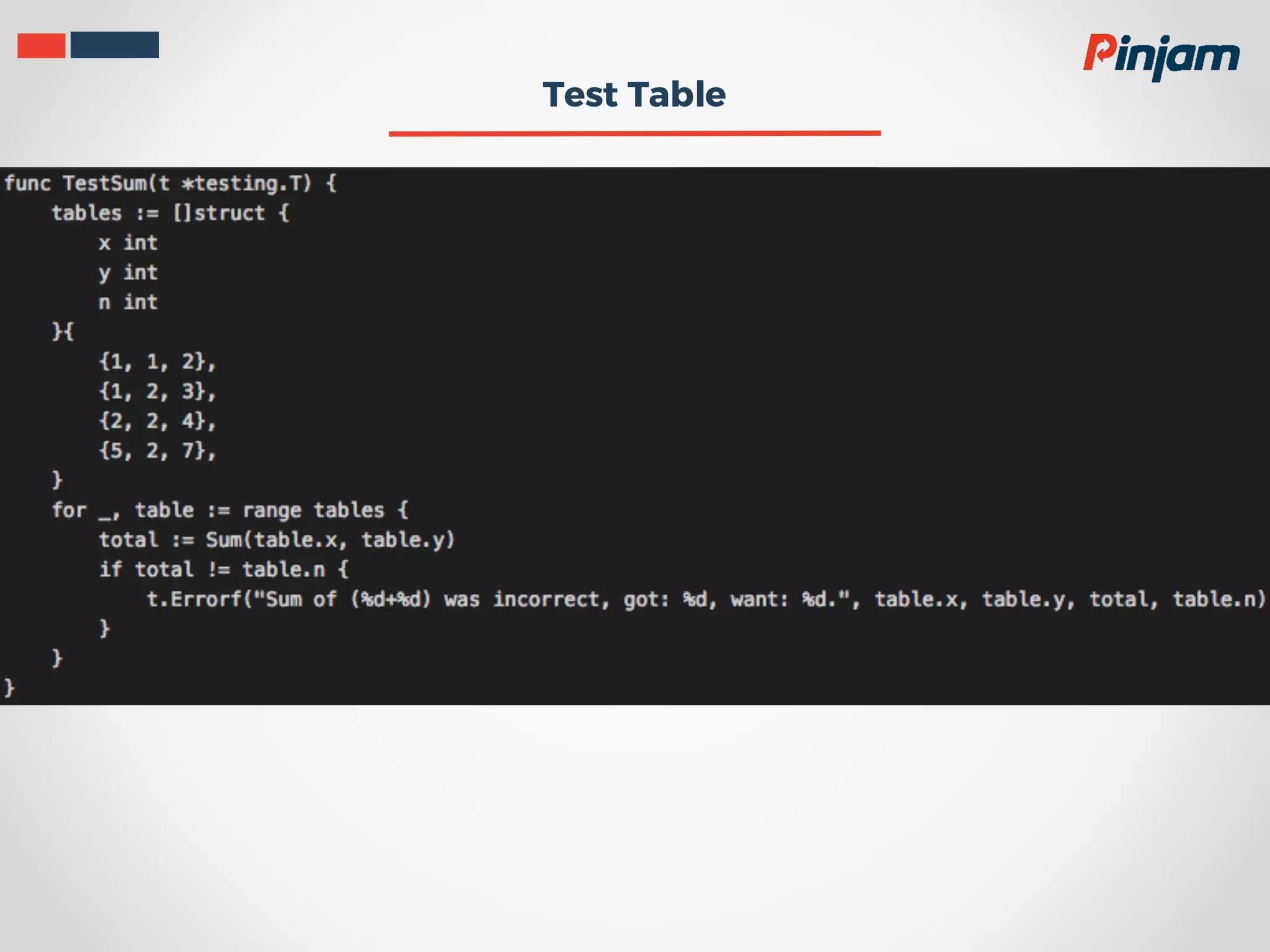 Test Table 