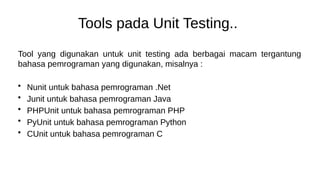 Unit Testing | PPT
