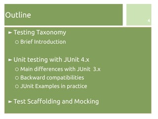 Unit testing and scaffolding | PDF
