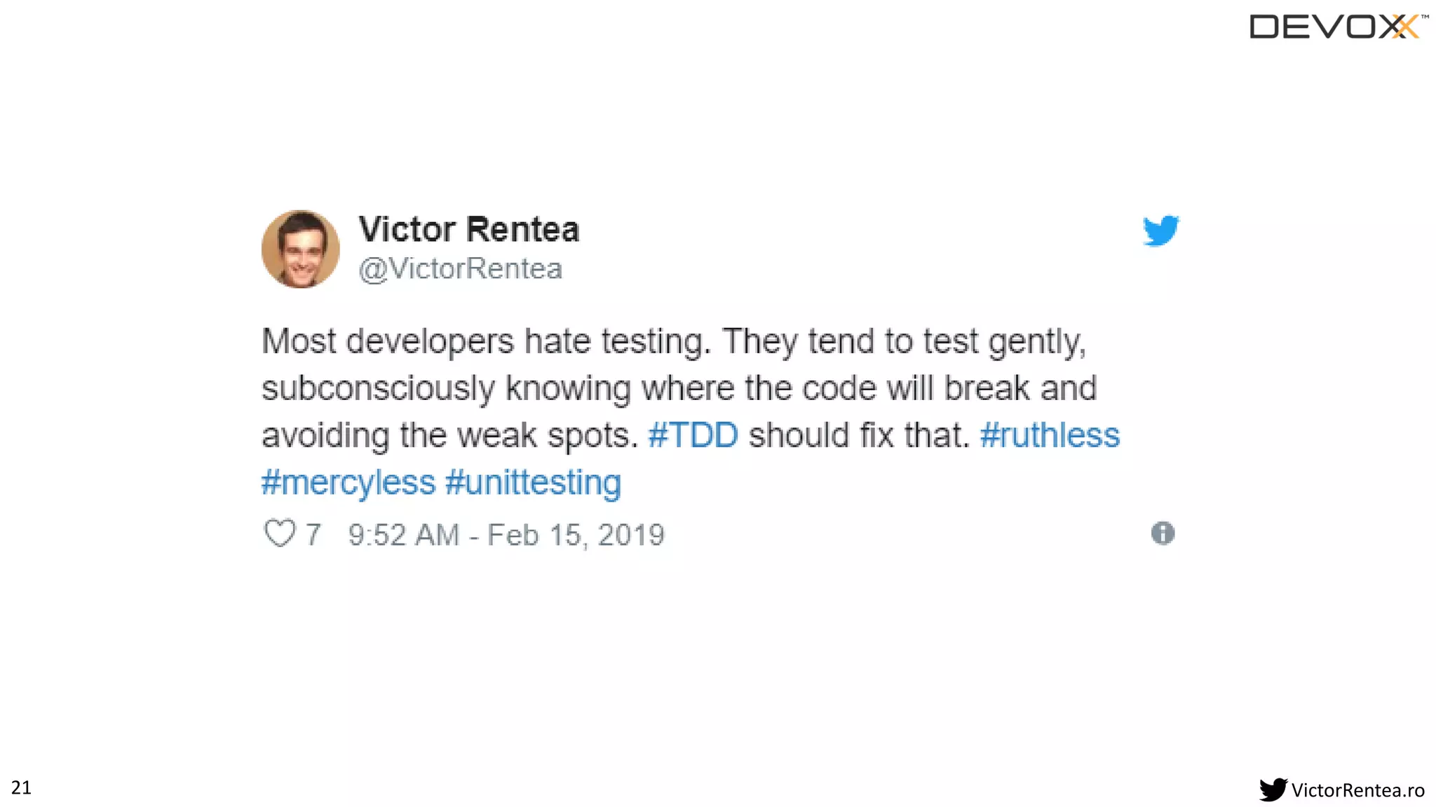 21 VictorRentea.ro
 