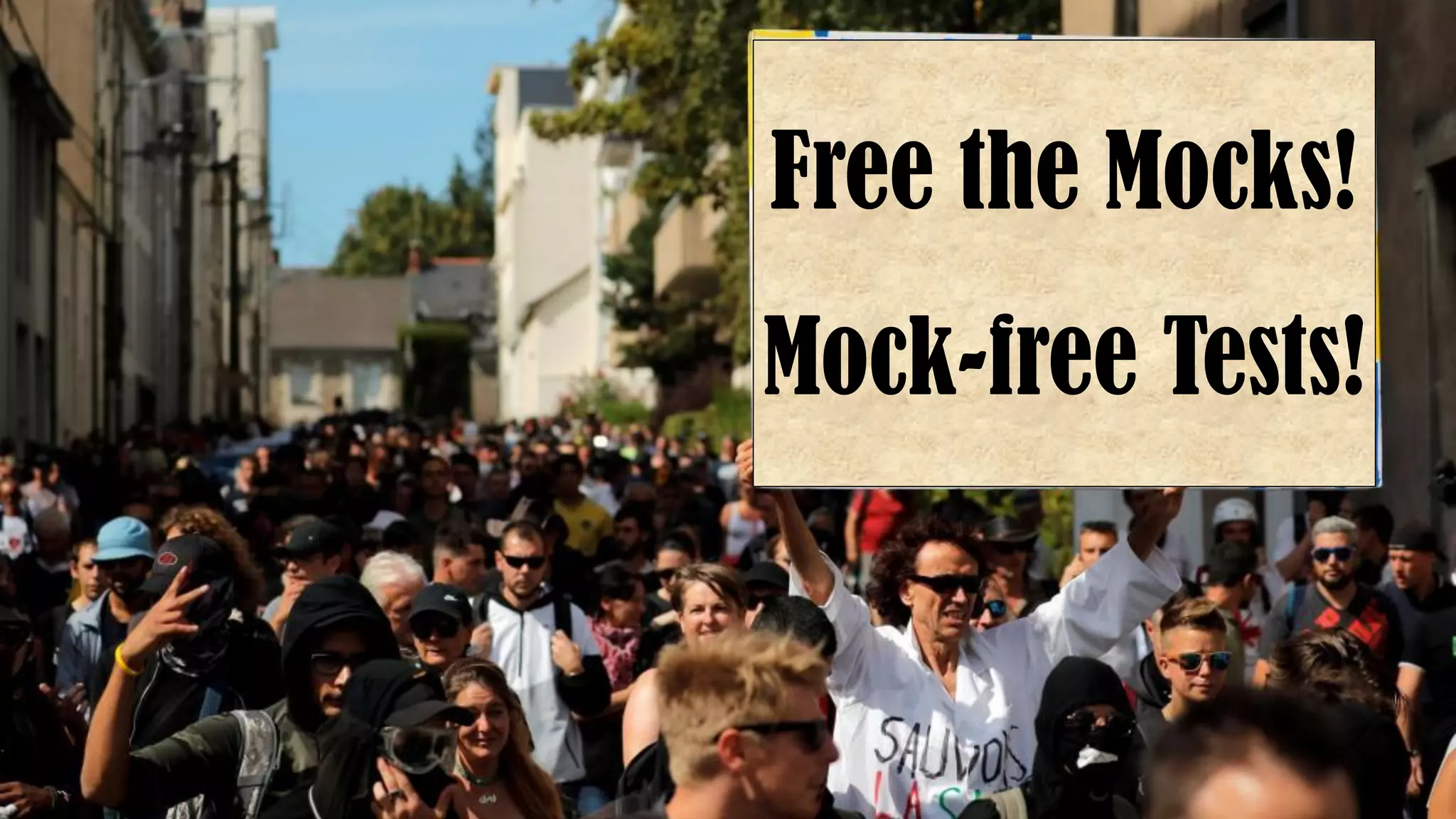 116 VictorRentea.ro
Free the Mocks!
Mock-free Tests!
 