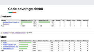 Code coverage demo
 