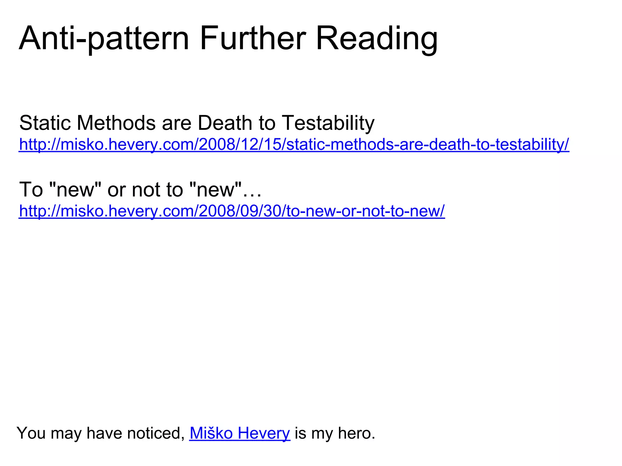 Unit Testing Fundamentals