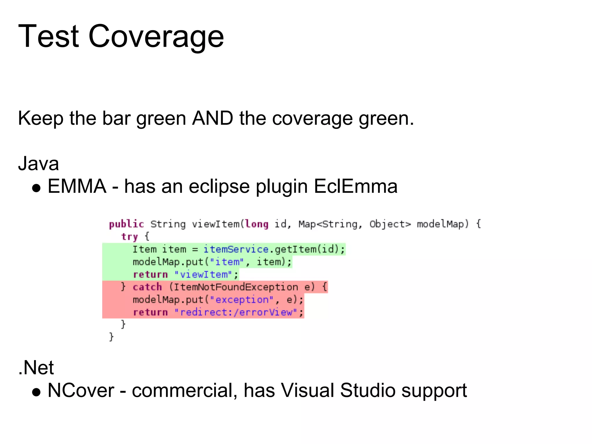 Unit Testing Fundamentals