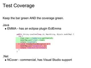Unit Testing Fundamentals