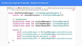Constructor Injection Example - Default Constructor
 