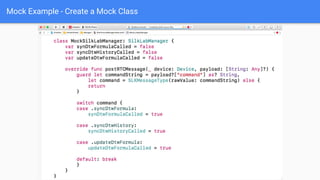 Mock Example - Create a Mock Class
 