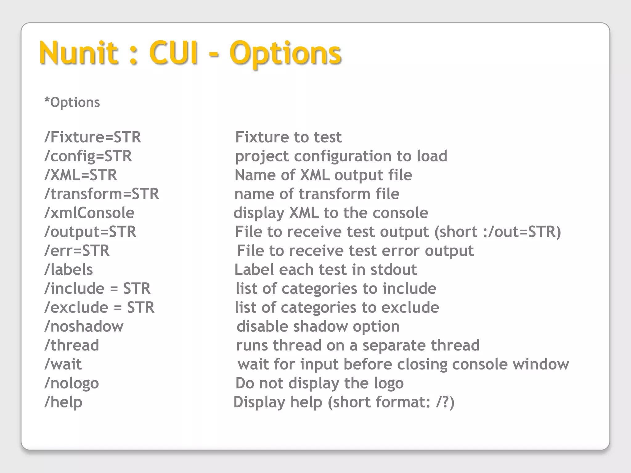 Method names are long, defining scenarios