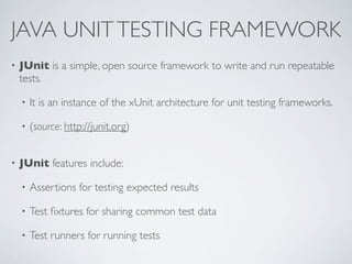 Unit testing with Junit | PPT
