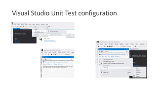 Visual Studio Unit Test configuration
 