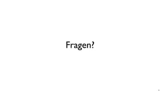 Fragen?
38
 