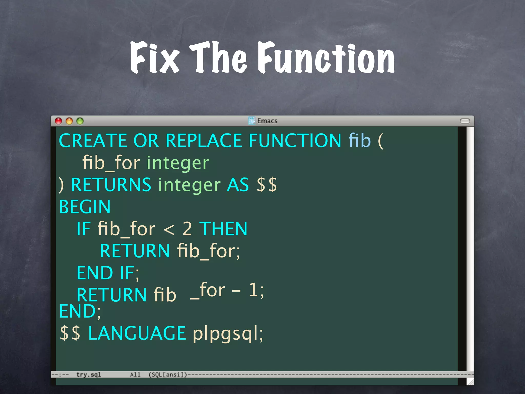 Unit Test Your Database