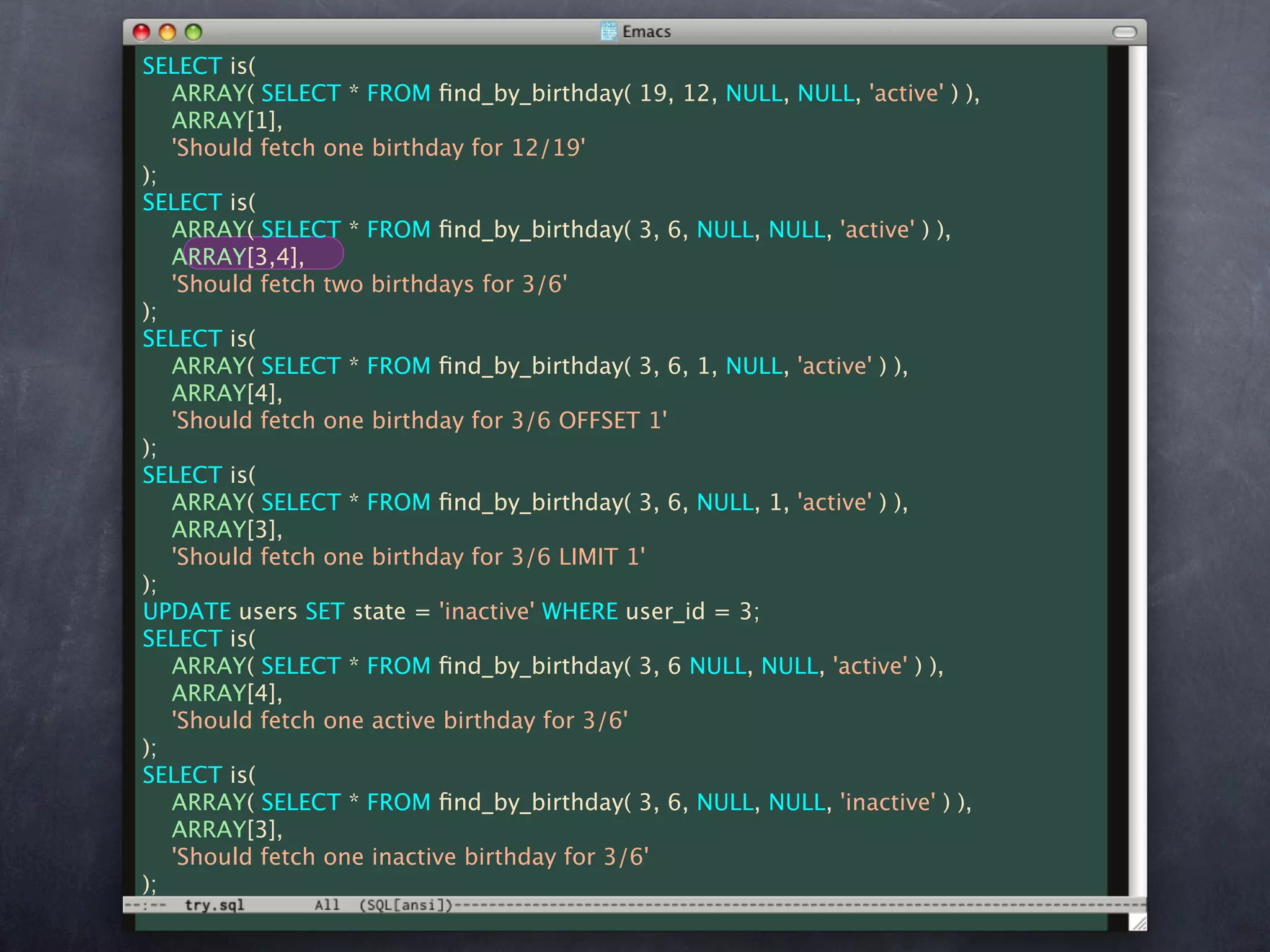 Unit Test Your Database