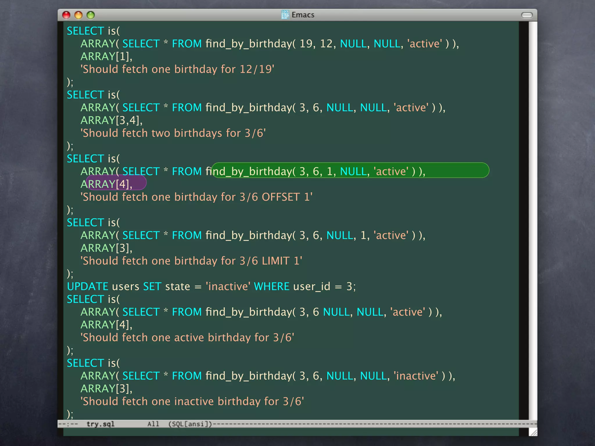 Unit Test Your Database