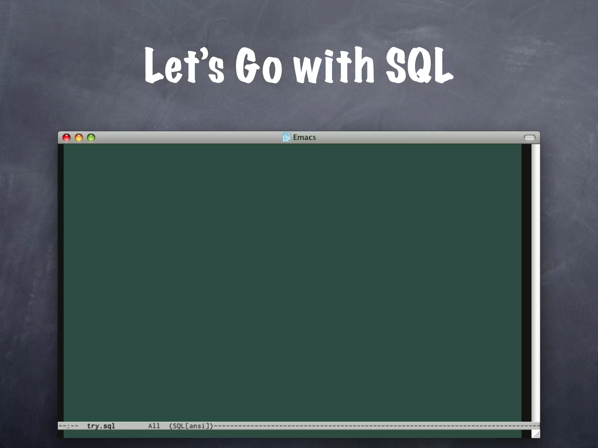 Unit Test Your Database