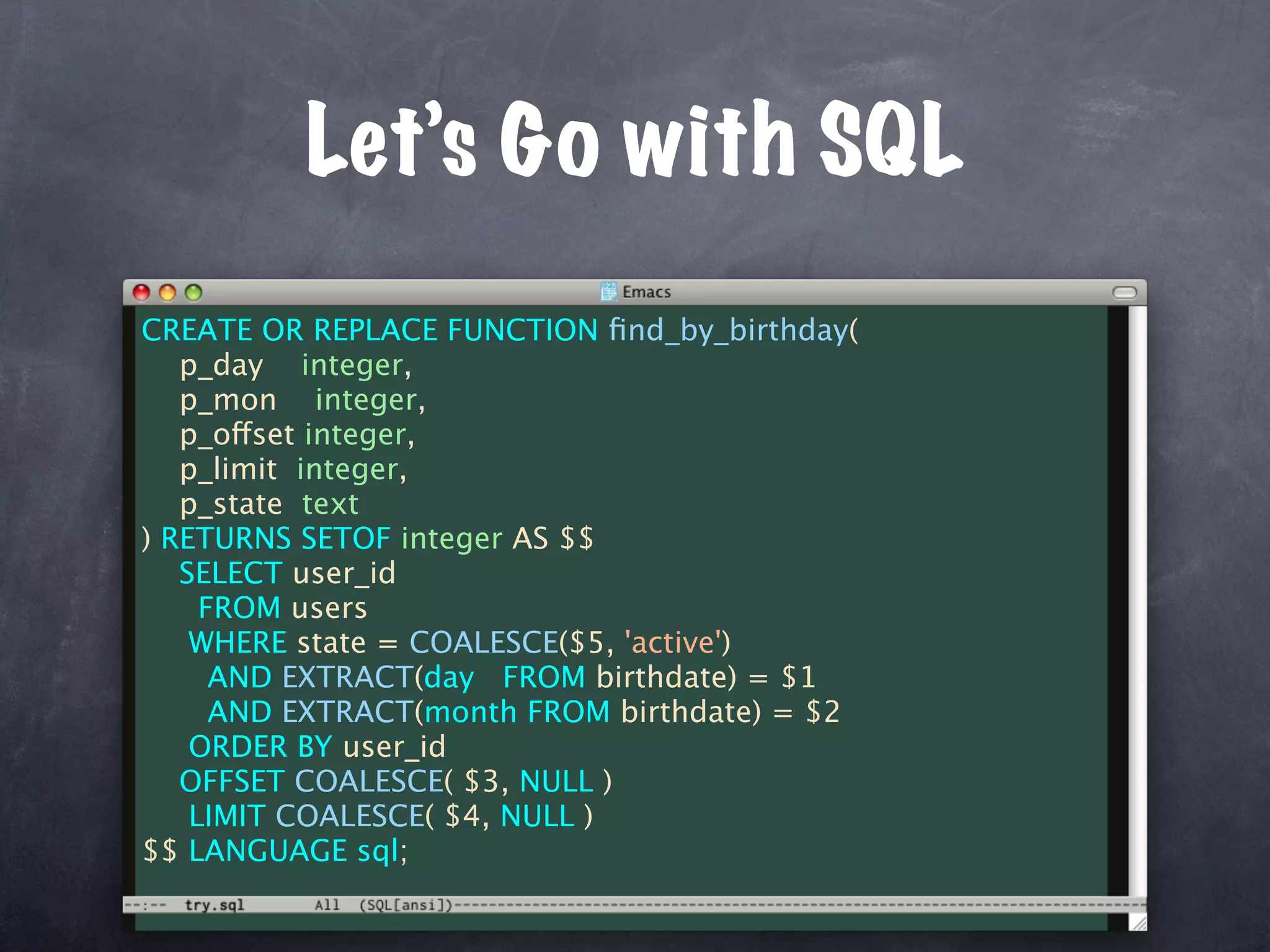 Unit Test Your Database