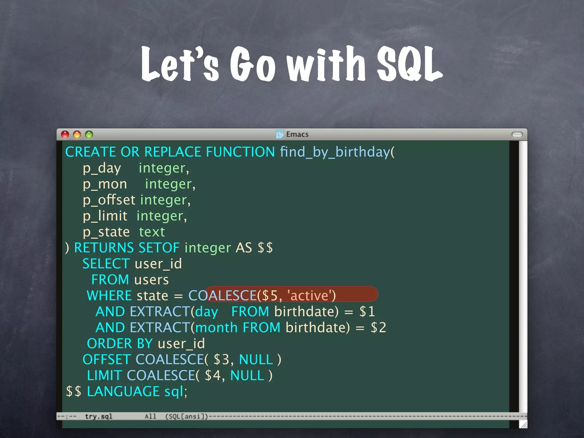 Unit Test Your Database