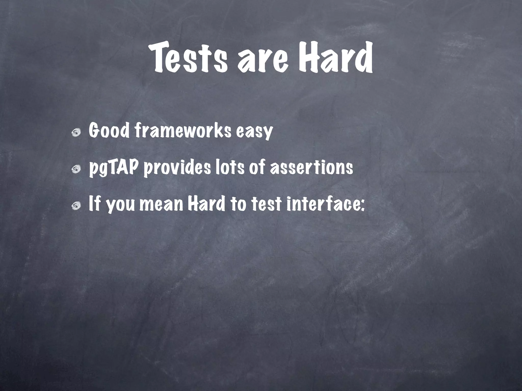 Unit Test Your Database