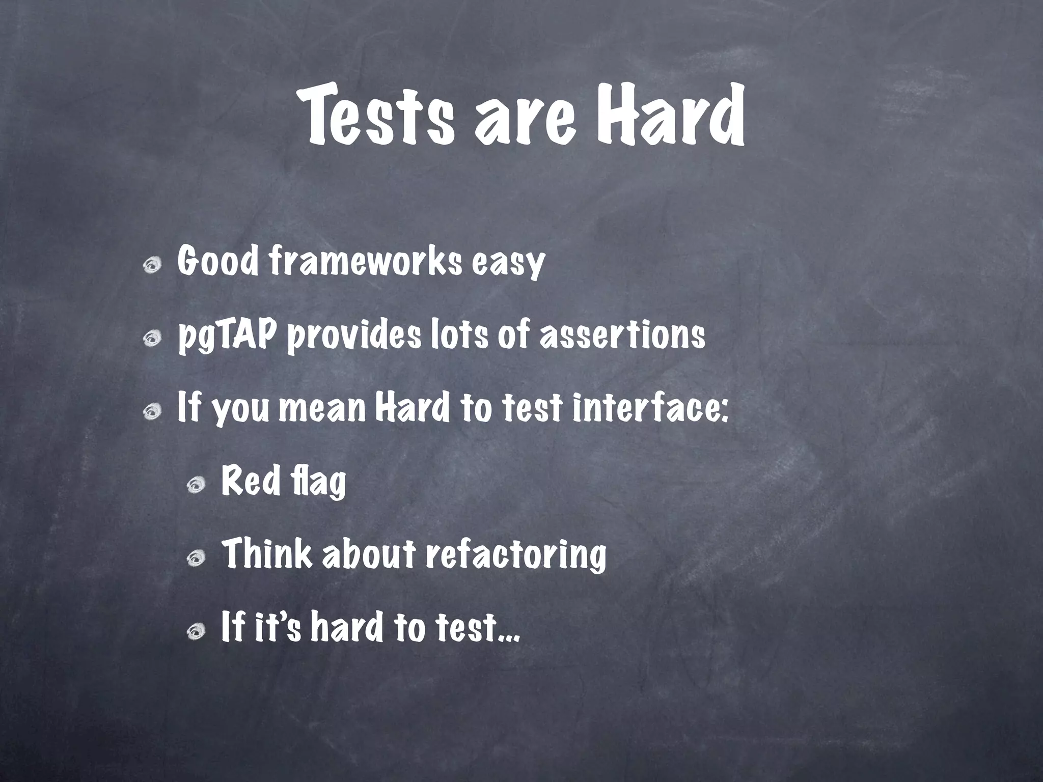 Unit Test Your Database