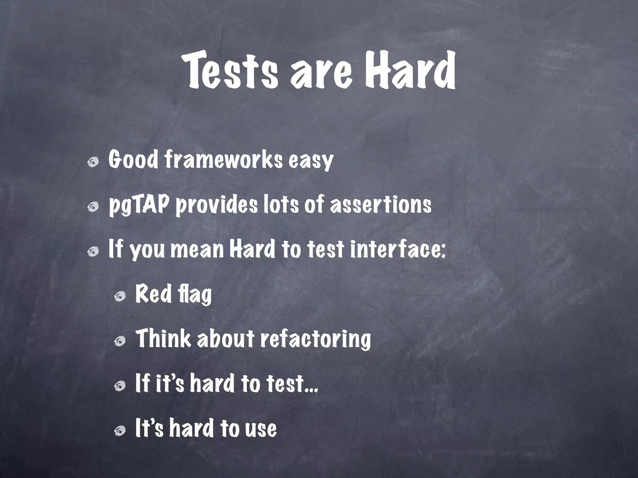 Unit Test Your Database