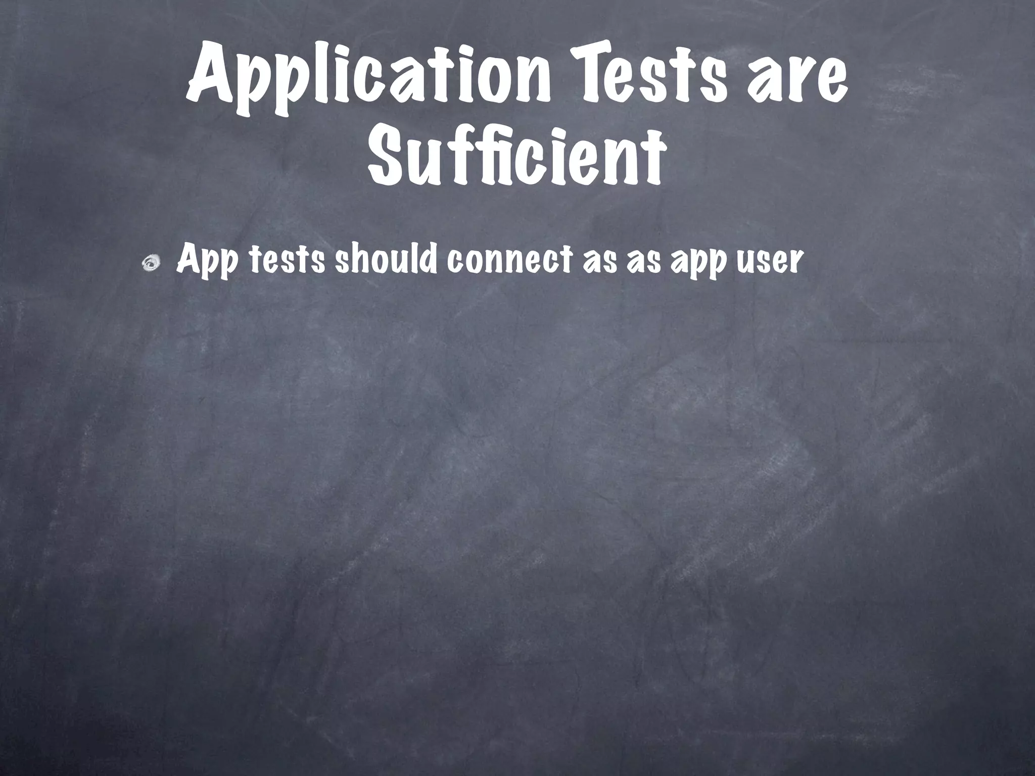 Unit Test Your Database