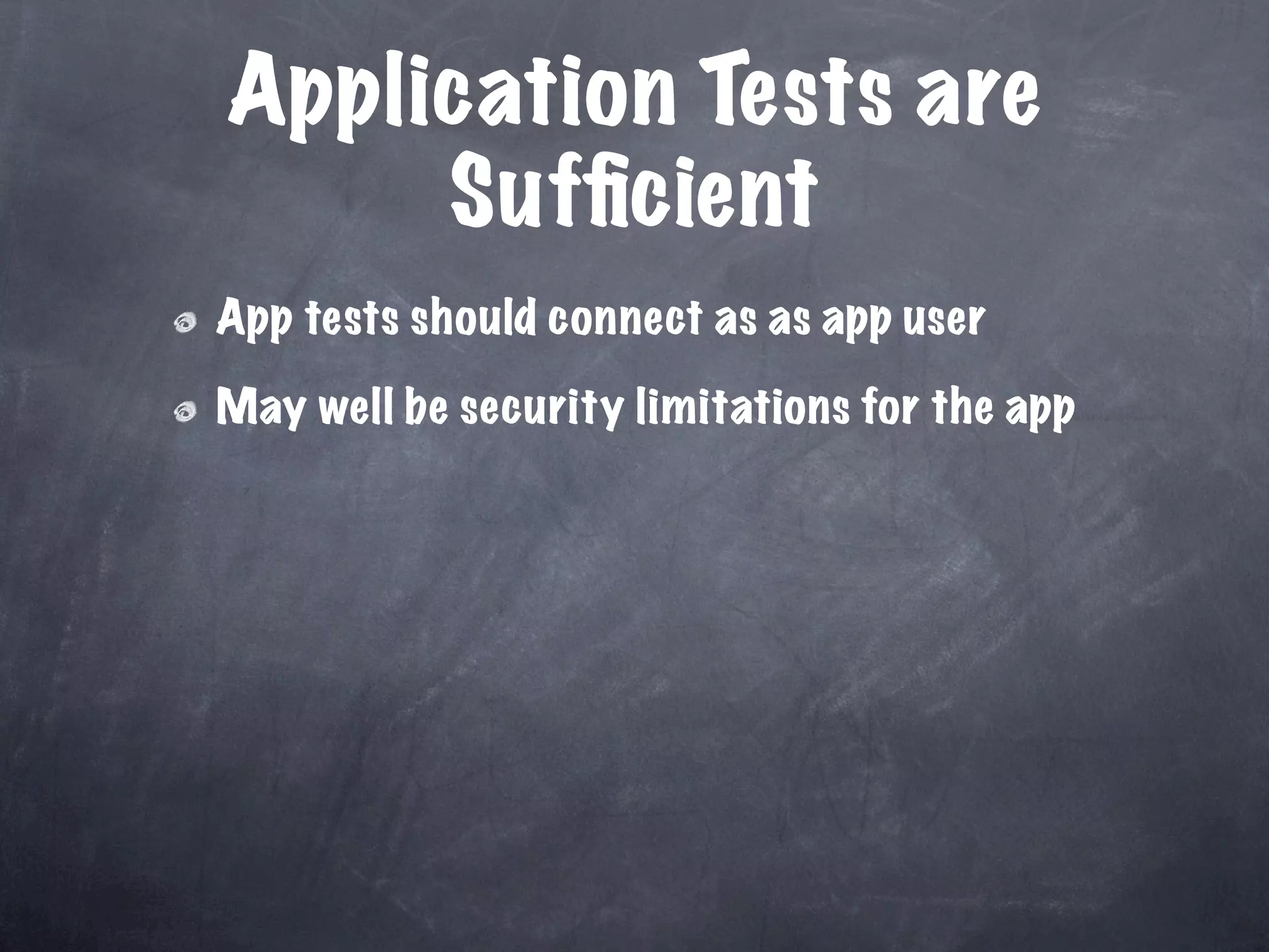 Unit Test Your Database