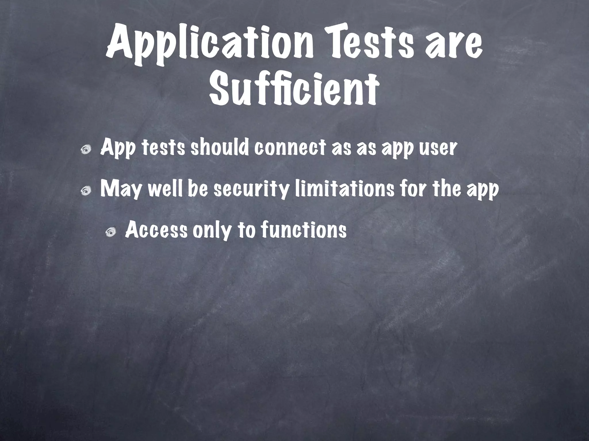 Unit Test Your Database