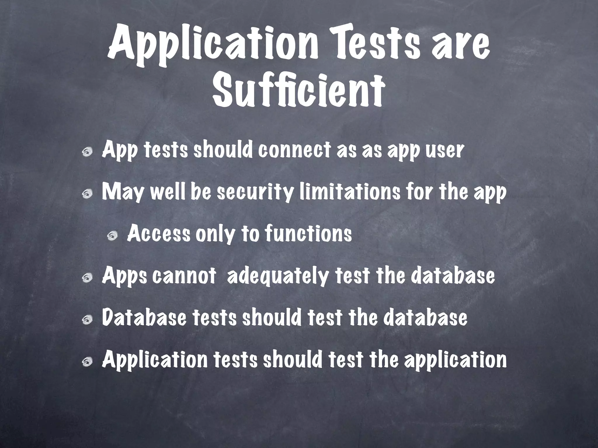 Unit Test Your Database