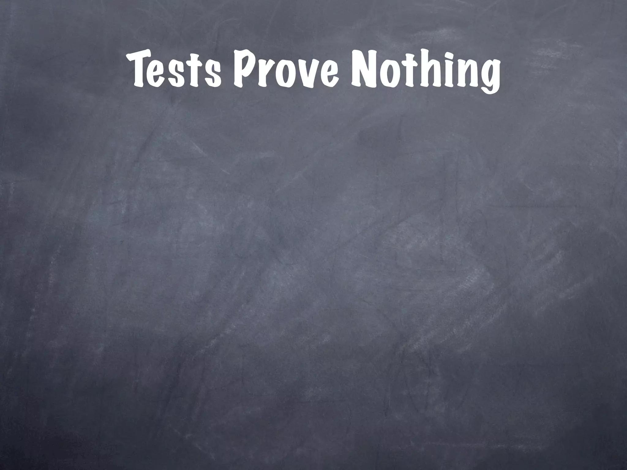 Unit Test Your Database