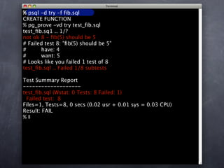 Unit Test Your Database