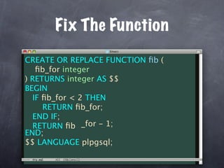 Unit Test Your Database