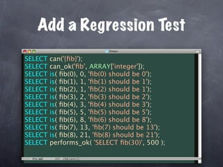 Unit Test Your Database