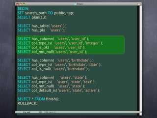 Unit Test Your Database