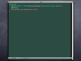 Unit Test Your Database