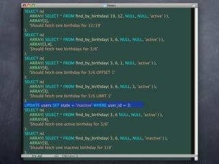 Unit Test Your Database