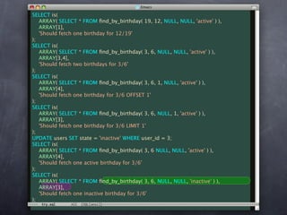 Unit Test Your Database