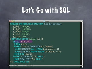 Unit Test Your Database
