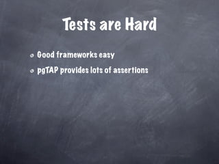 Unit Test Your Database