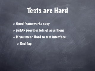 Unit Test Your Database